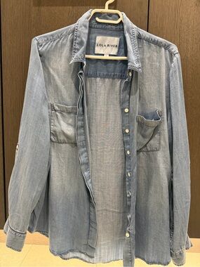 Women’s Light Blue Denim Shirt
